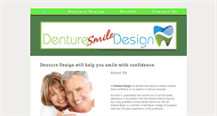 Desktop Screenshot of denturedesign.co.uk